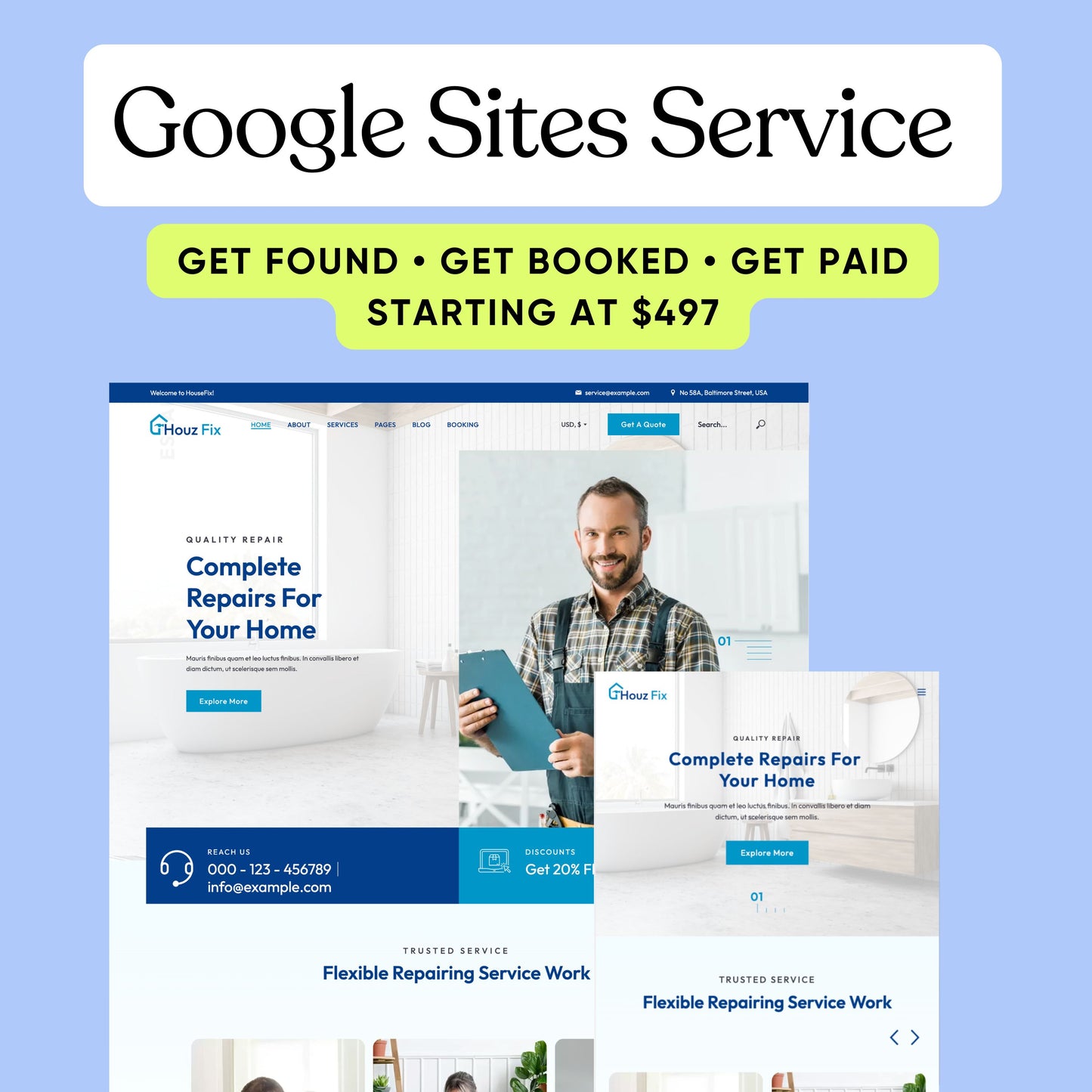 Google Sites Web Design