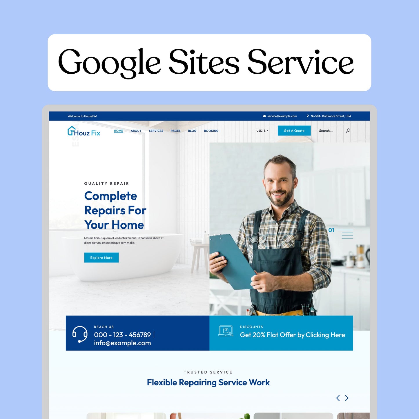 Google Sites Web Design
