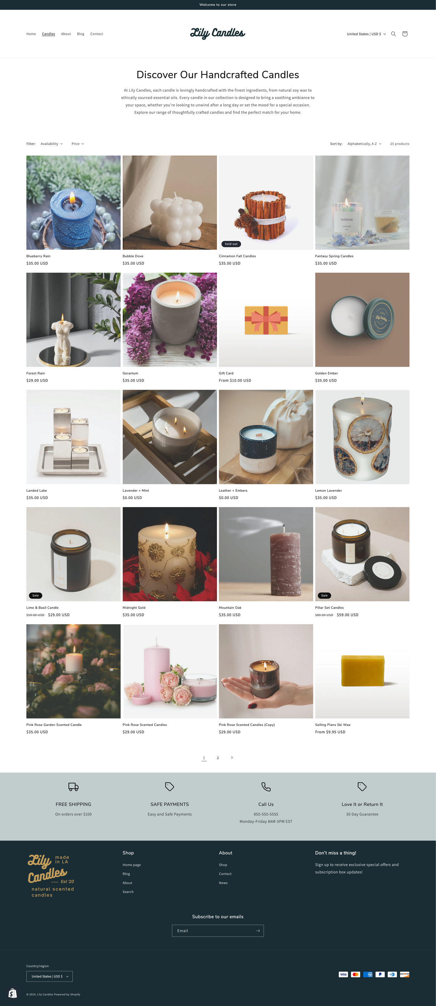 Shopify Website Design